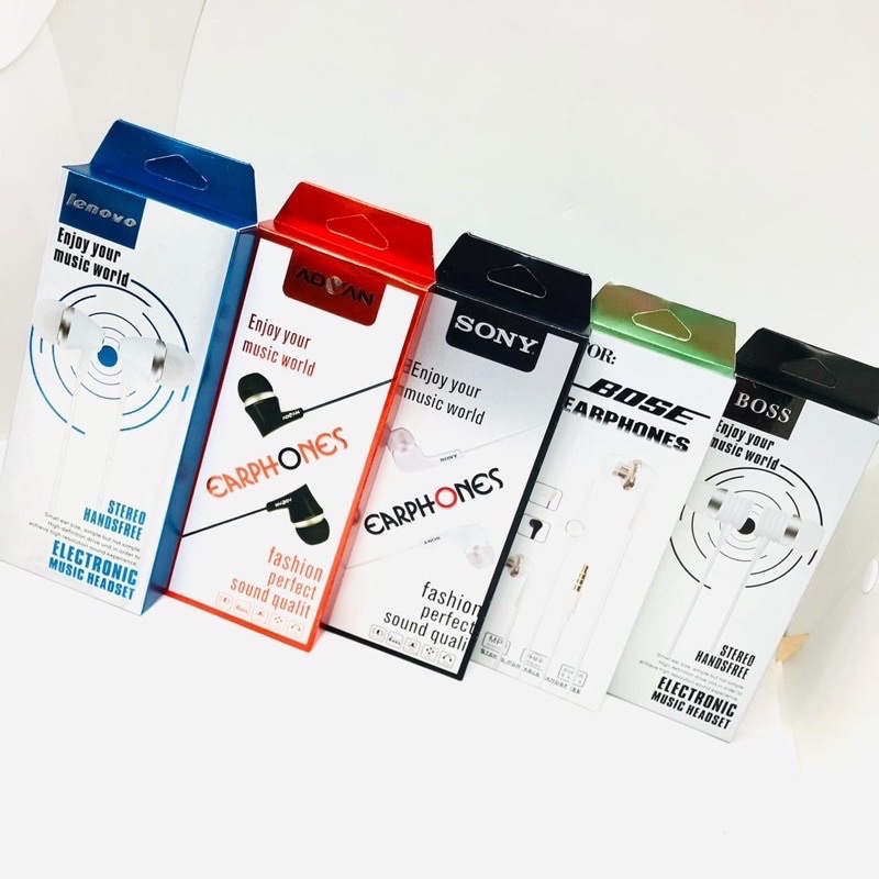 MINIGO~~Handsfree Legend PM-01 HF Studio Sound New Extra Bass & Suara Jernih Universal For Android S