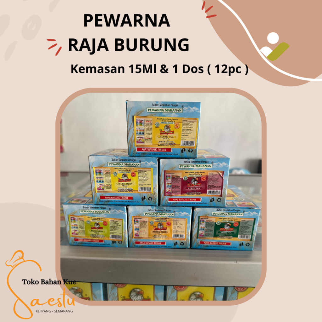 

PEWARNA RAJA BURUNG 15ML