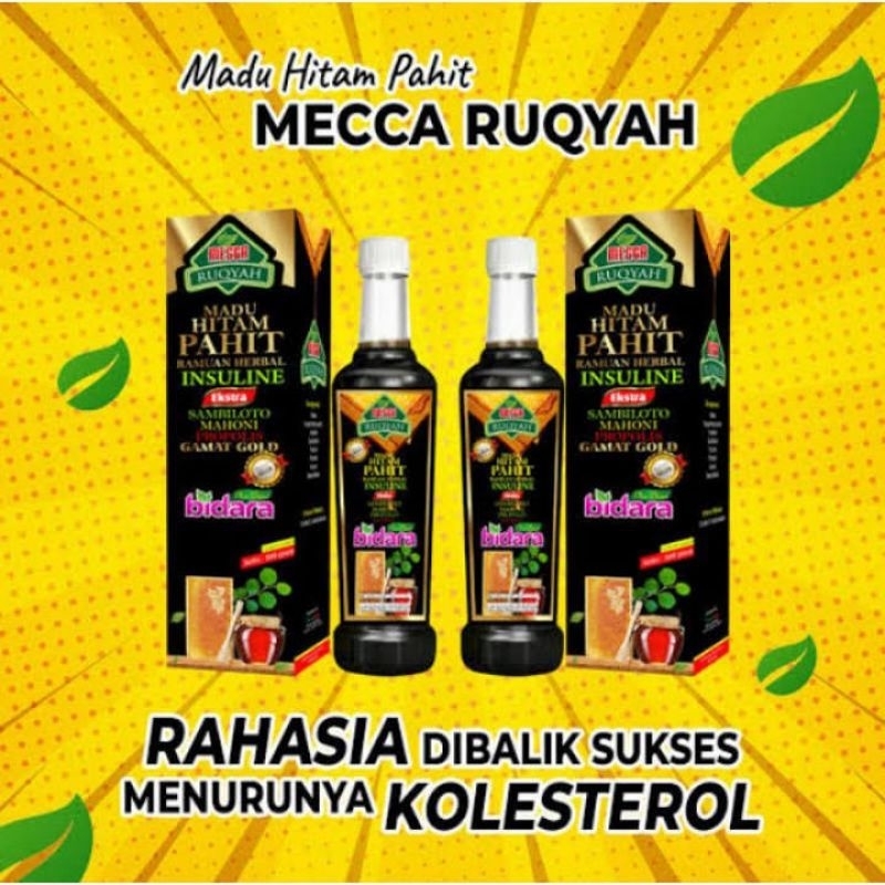 

(ORIGINAL&BERGARANSI) MADU HITAM PAHIT MECCA 1/2 kg ORIGINAL100% SOLUSI DIABETES