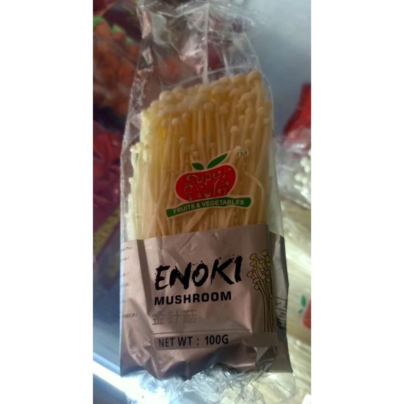 

Jamur enoki super fruta 100gr