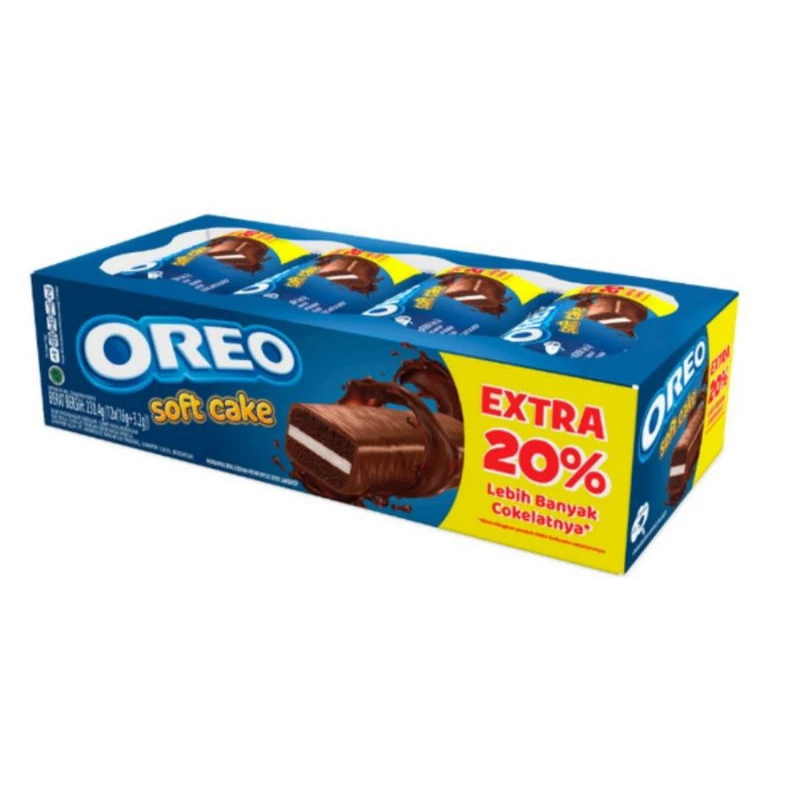 

OREO SOFT CAKE 1 BOX ISI 12 / Extra 20%