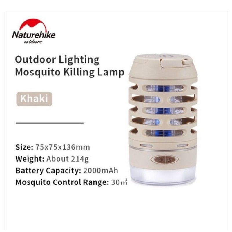LAMPU LENTERA ANTI NYAMUK NATUREHIKE NH22ZM005
