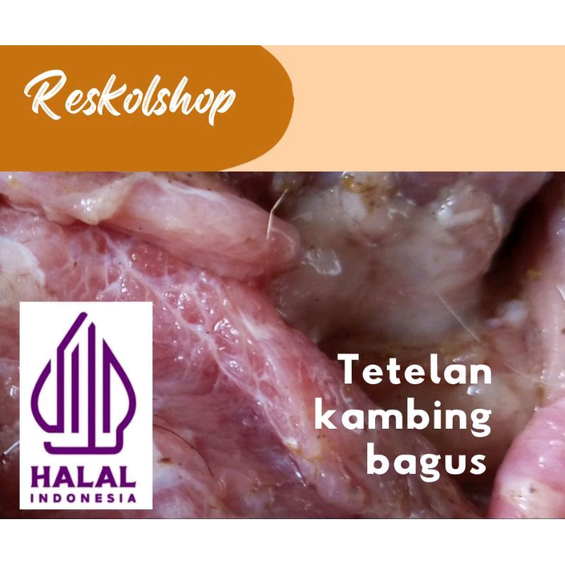 

Tetelan daging kambing bagus 500gr