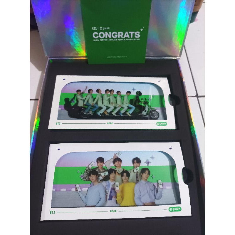 PostCard BTS x Gojek