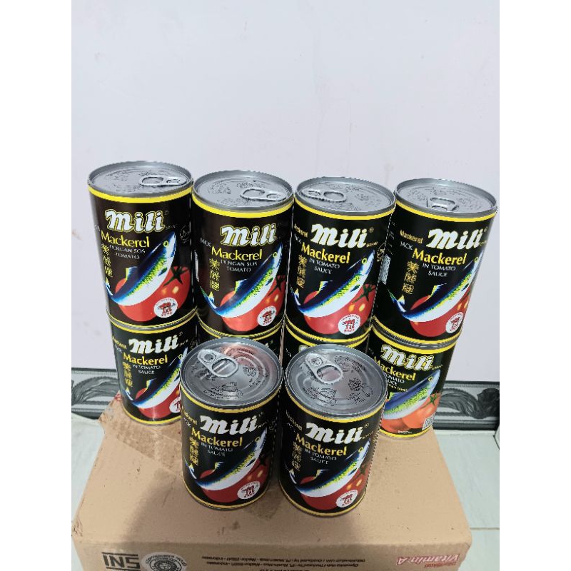 

sarden mili mackarel 425g/exp 2027 HALAL(ISI IKAN JUMBO 2 POTONG)