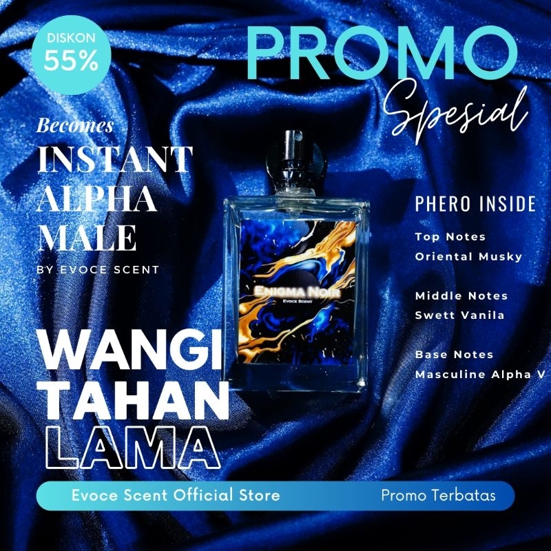 Parfum Pria Viral Wangi Tahan Lama Enigma Noir Original (Bisa COD)