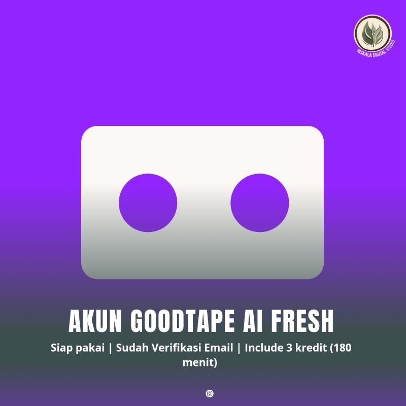 AKUN GOODTAPE PRO PLAN | Transkrip Rekaman Bahasa Indonesia, Transkrip Wawancara Bahasa Indonesia, A