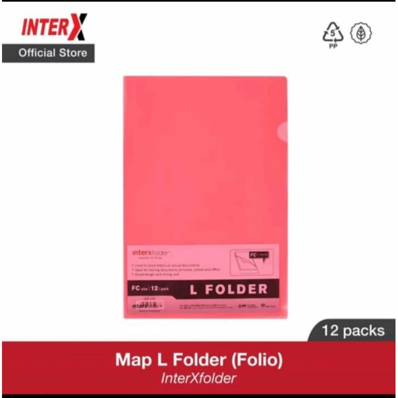 

Map L Inter X Folio FC Tebal / Map Bening Plastik / Clear Sleeve (12 Pcs)