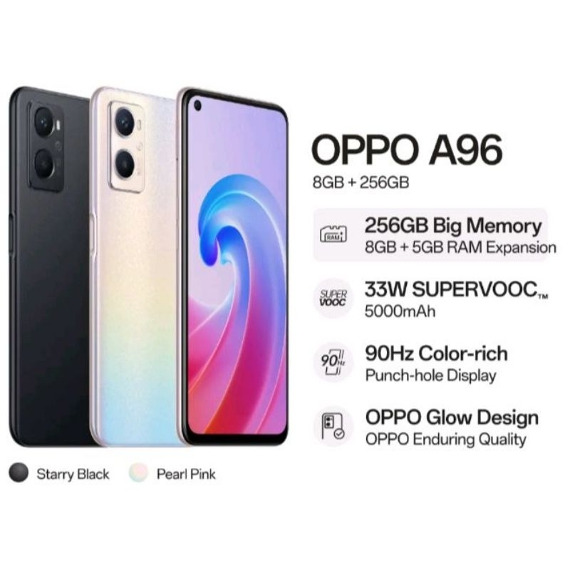 Oppo A96 ram 8/256