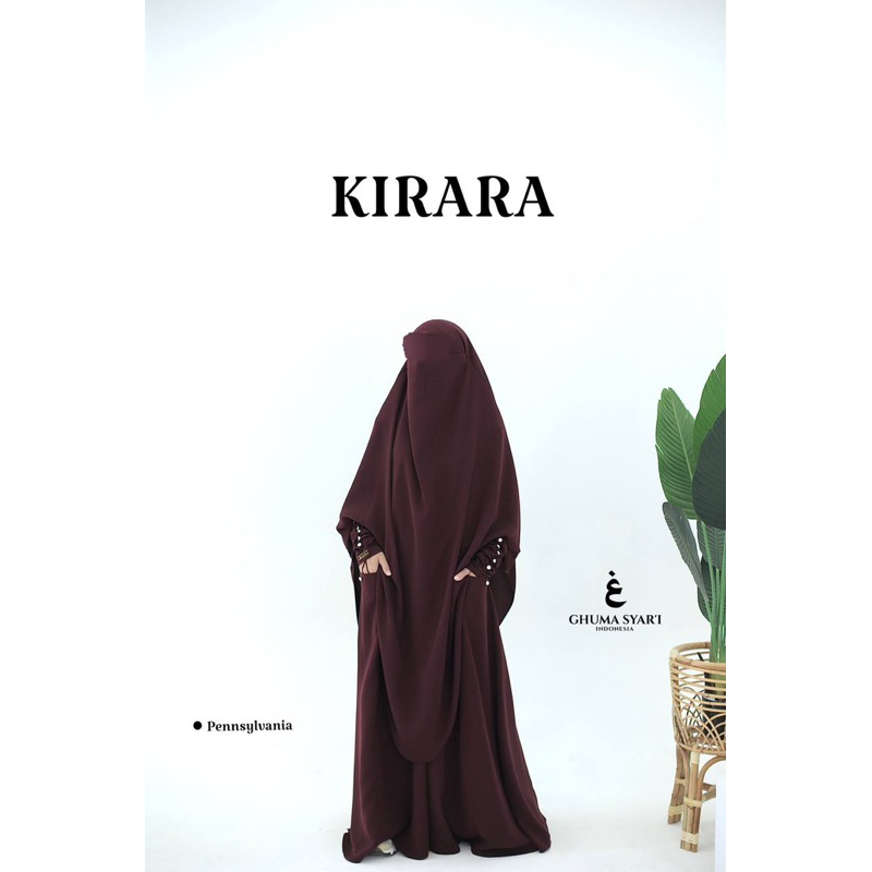 Kirara Syari Abaya Quality Premium by Ghuma Syari / Abaya Ghuma / Abaya Set Syari / Abaya set Fk / A