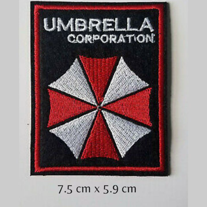 ➻➶✱✼ Patch-Emblem Bordir Resident Evil Umbrella Corporation - Umbrella Corporation Buruan Beli