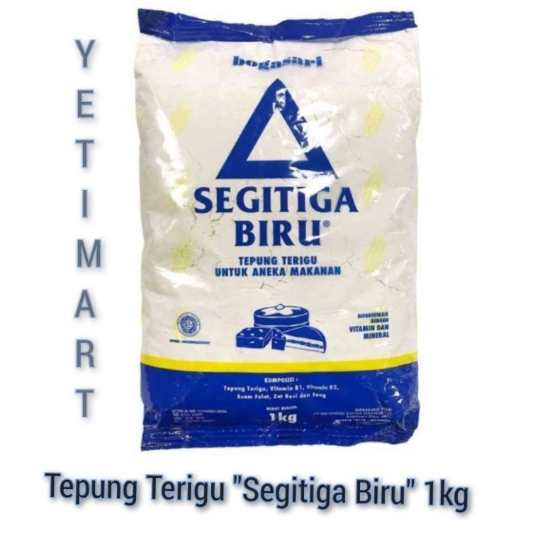 

Diskon Tepung terigu segitiga biru 1 kg Laris