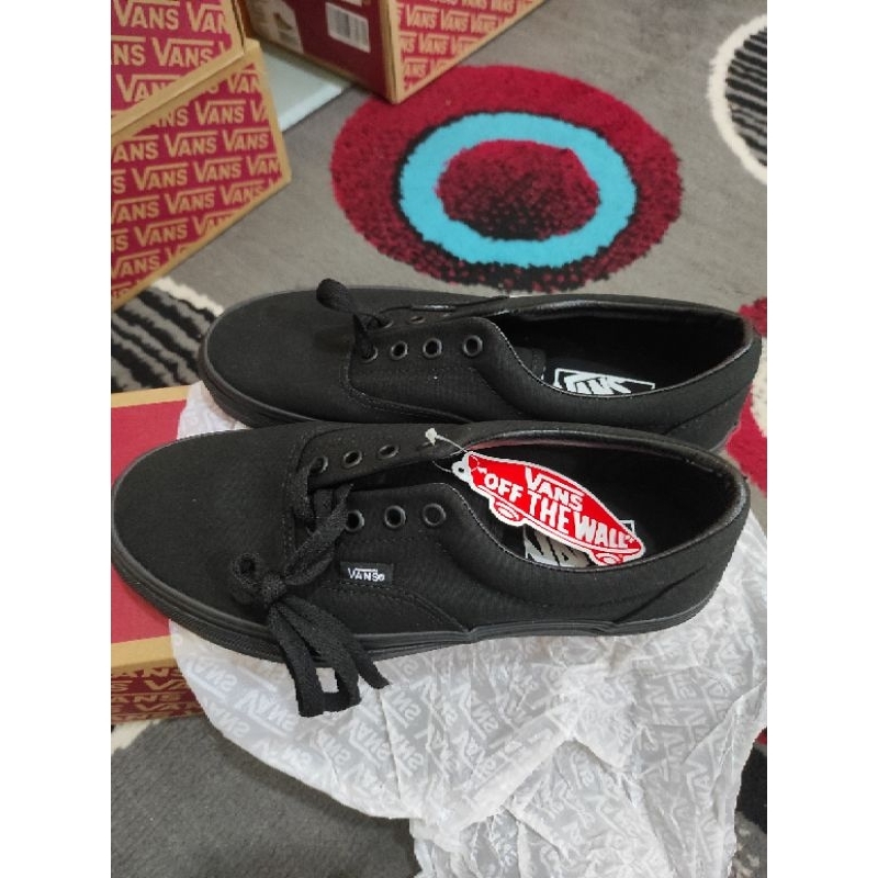 vans authentic skate full black