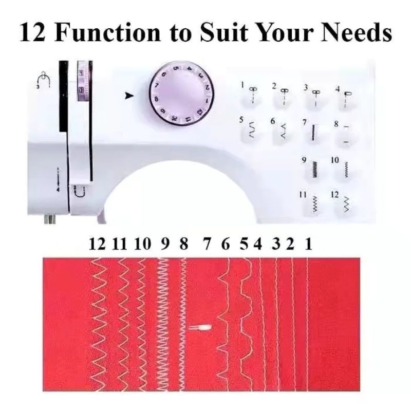 MESIN JAHIT MINI PORTABLE BEKAS SECOND