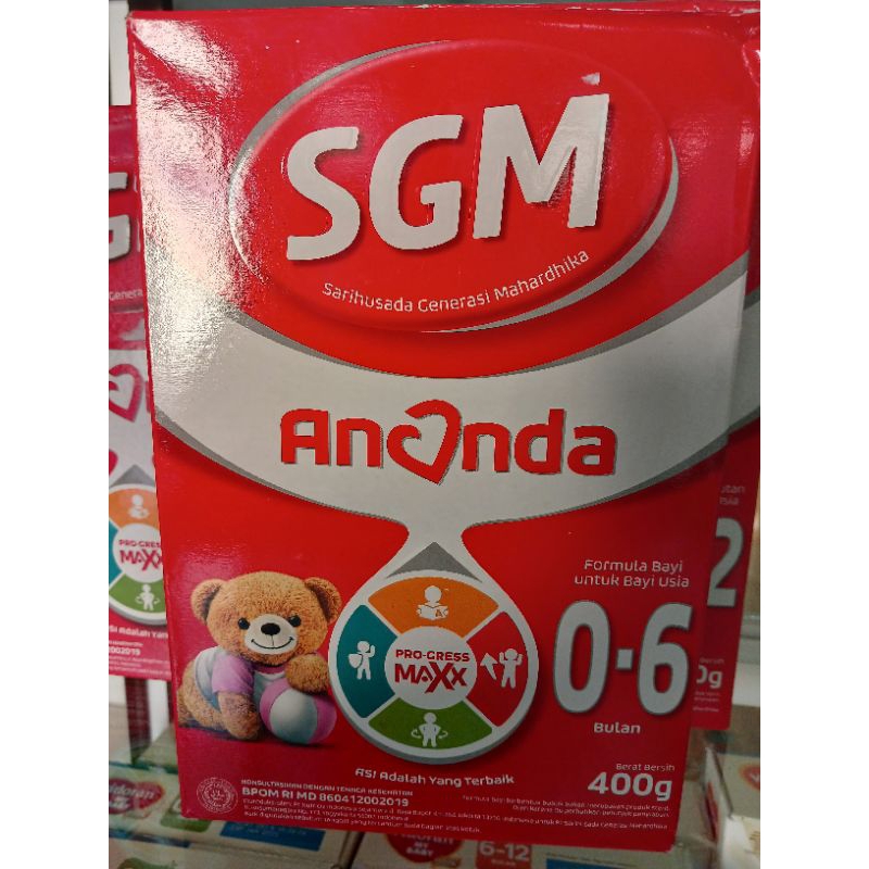 SUSU FORMULA SGM 0-6 Bulan 400g