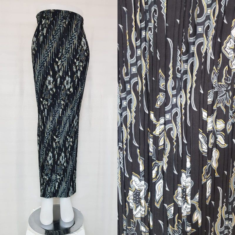 [PROMO] Rok Plisket batik | Bawahan Kebaya moderen | Rok plisket motif batik premium