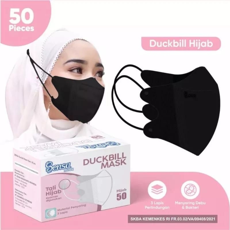 Masker Hijab 1 box isi 50 pcs || Banjarmasin