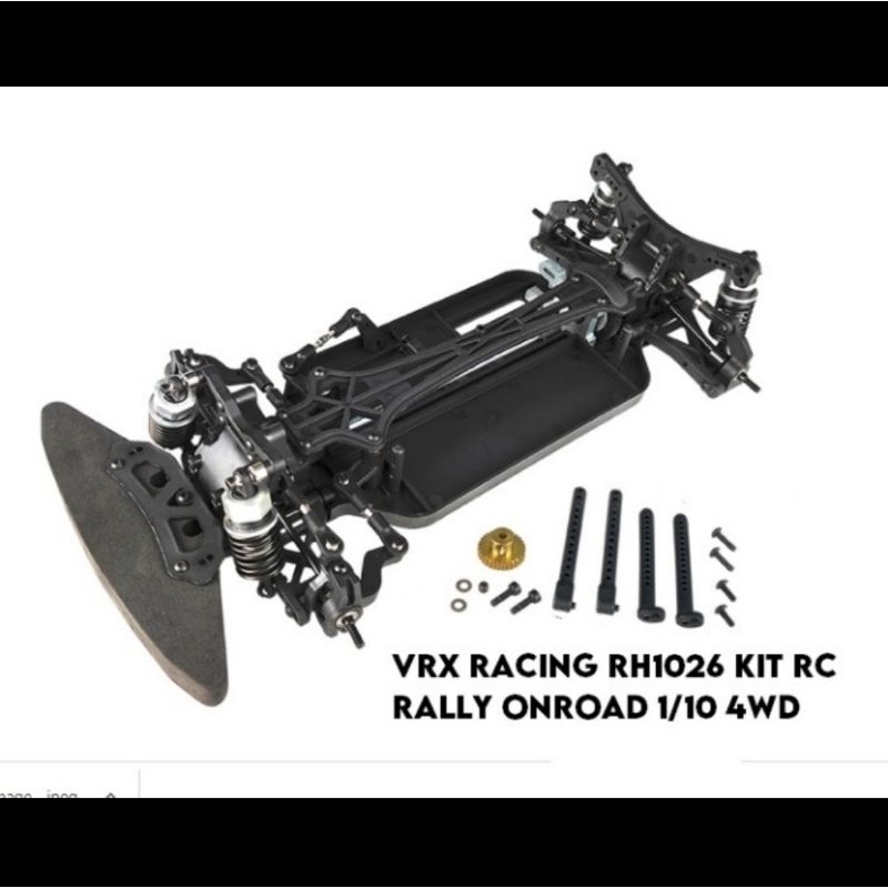KIT RC VRX RALLY ONROAD 4WD SCALE 1/10 WB 260mm
