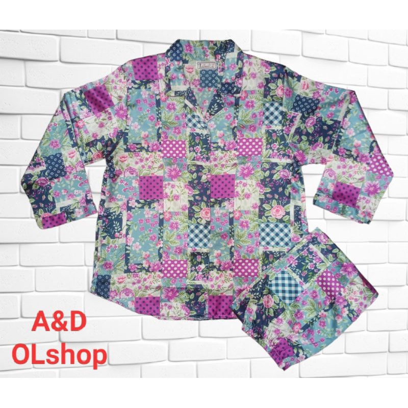 Baju Tidur  Bahan Sutra.