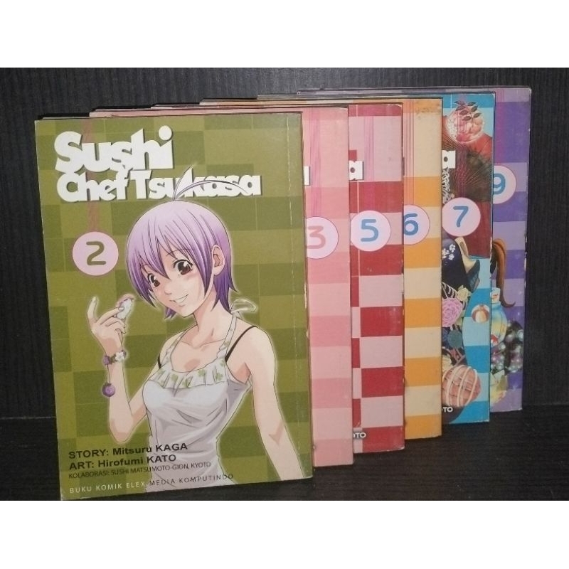 Komik Sushi Chef Tsukasa Cabutan