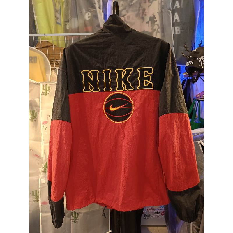 Windbreaker Jaket Nike Vintage Second