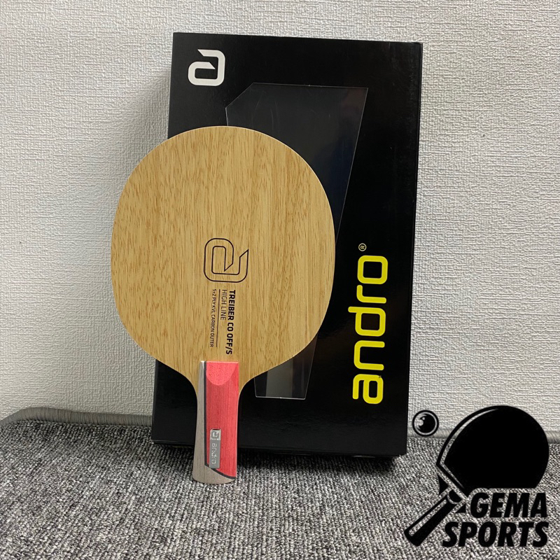 Kayu Bet Pingpong Tenis Meja ANDRO TREIBER CO OFFS Penholder Original