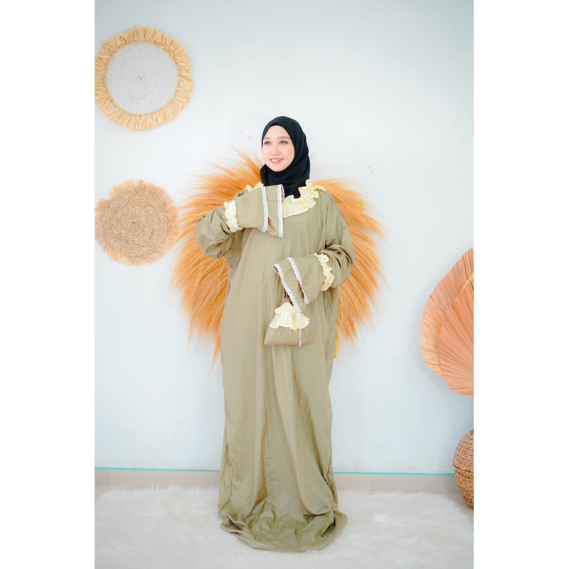 MUKENA ABAYA PARASUT BALIGNA || ABAYA MUKENA TRAVELING