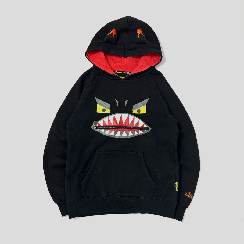 hoodie elstinko hitam second