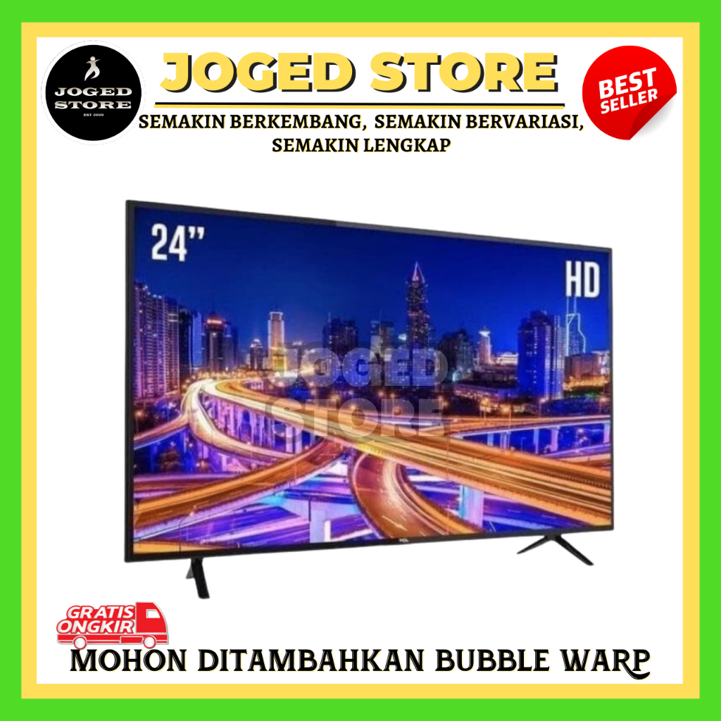 TV LED TCL 24" 24B5 MURAH GARANSI RESMI TCL | TV MURAH LED 24" | LED TV TCL | TV