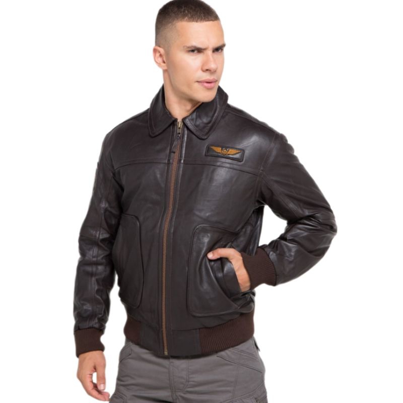 MGEE Jaket Kulit Pria Original - JACK C501