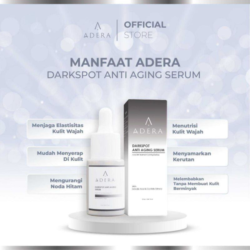 Serum Adera Jerawat,Flek,Komedo pemutih glowing 