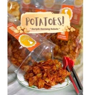 

Keripik Kentang Balado -Keripik Kentang-Potato