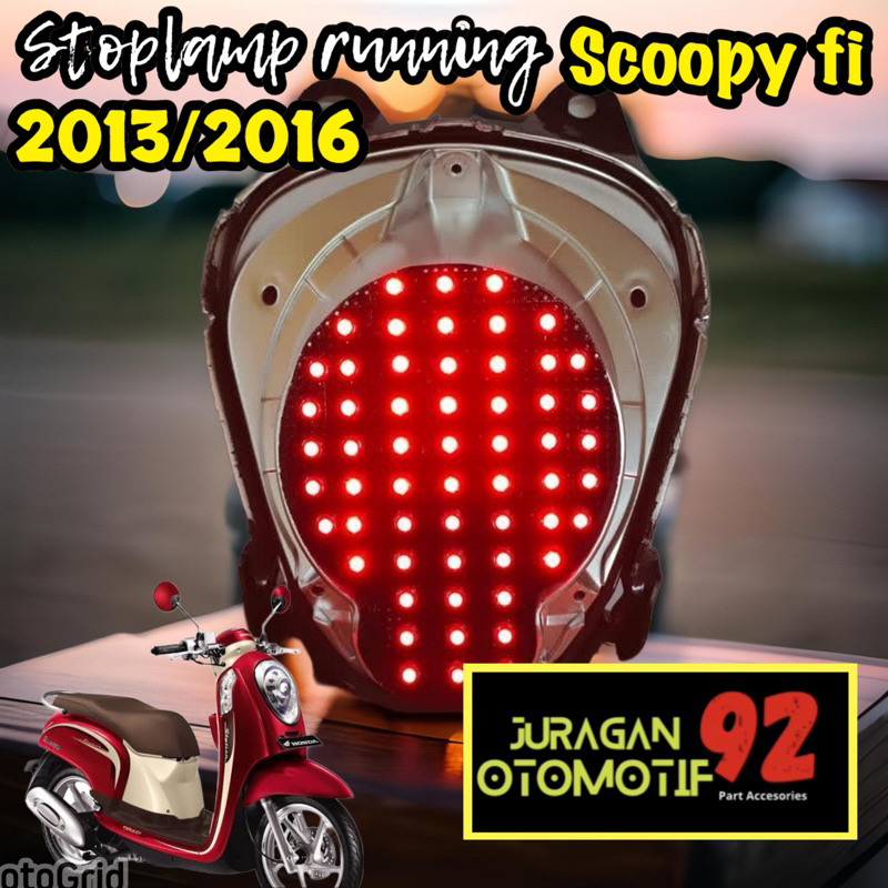 STOPLAMP RUNNING SCOOPY 2013-2016