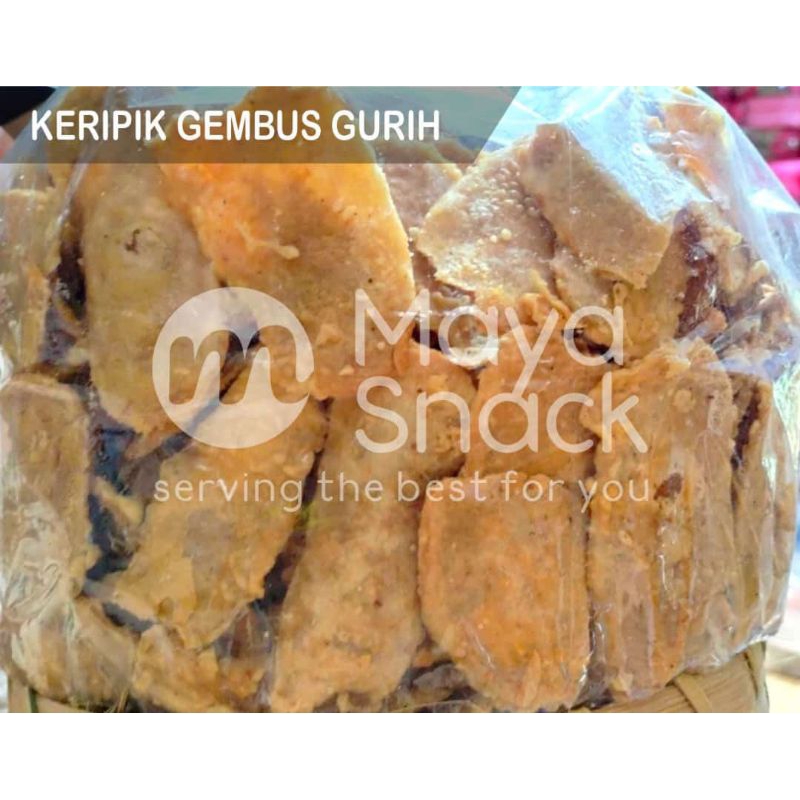 

KERIPIK GEMBUS ENAK GURIH ASIN 300gr KERIPIK TEMPE GEMBUS RENYAH OLEH-OLEH KHAS