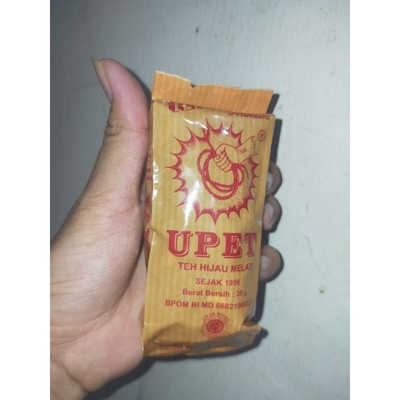 

Teh Upet Wangi Melati Khas Kota Cirebon Kemasan Bag Plastik 35 Gram