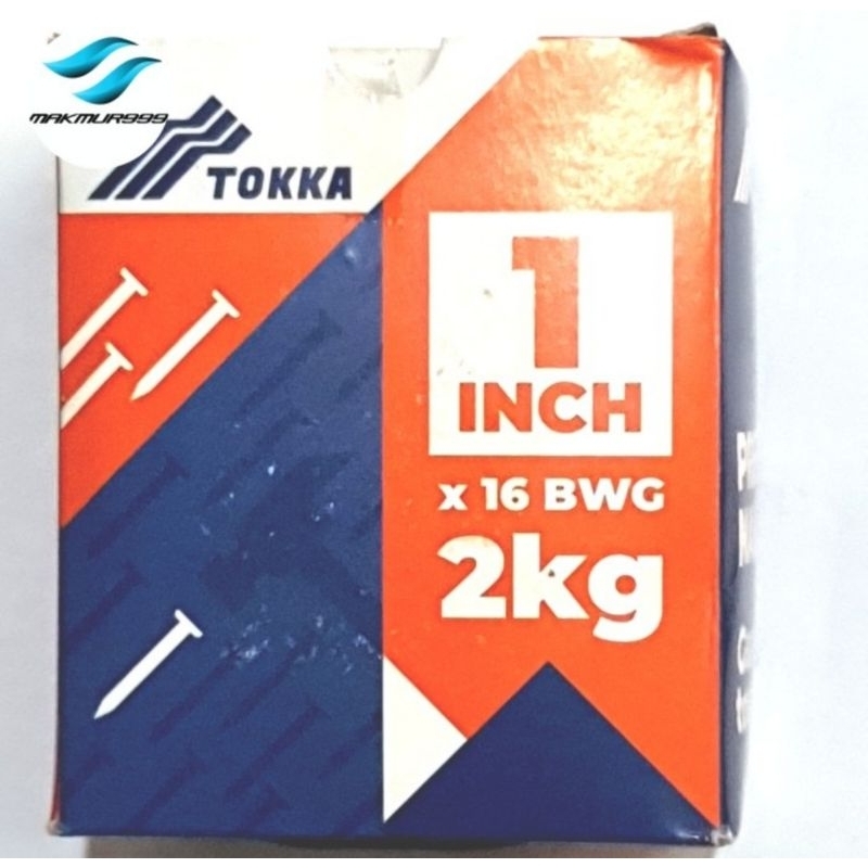 paku 2,5cm toka - paku triplek 1 inch per 1 kg