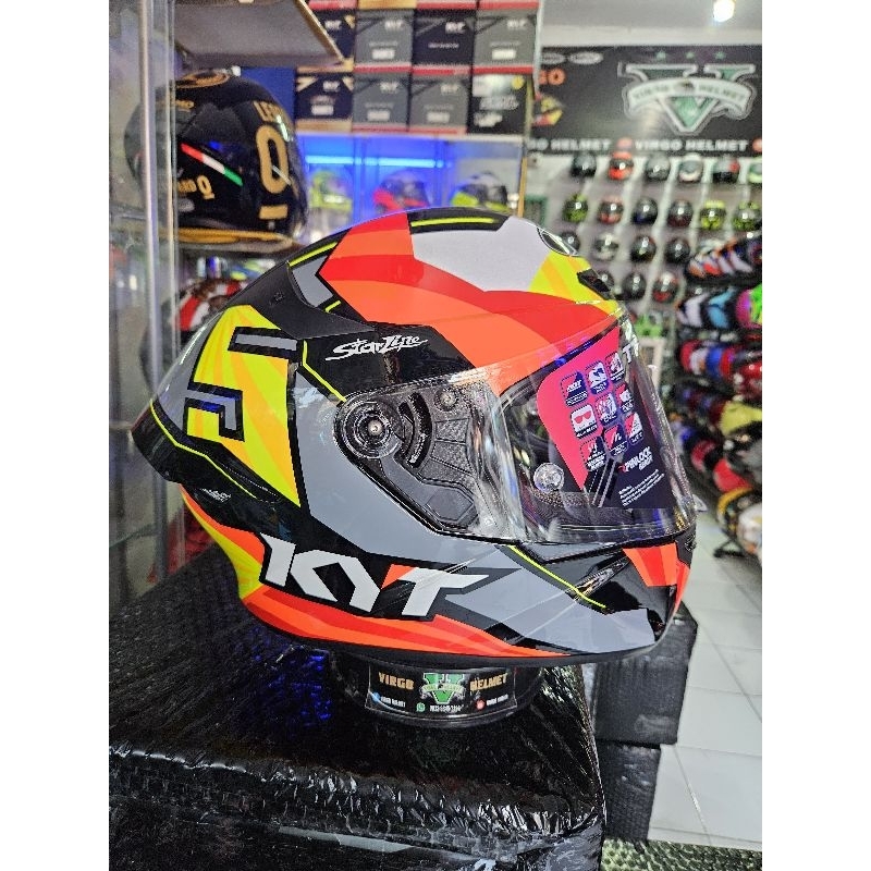 KYT HELM TT COURSE # JAUME MASIA Paket ganteng