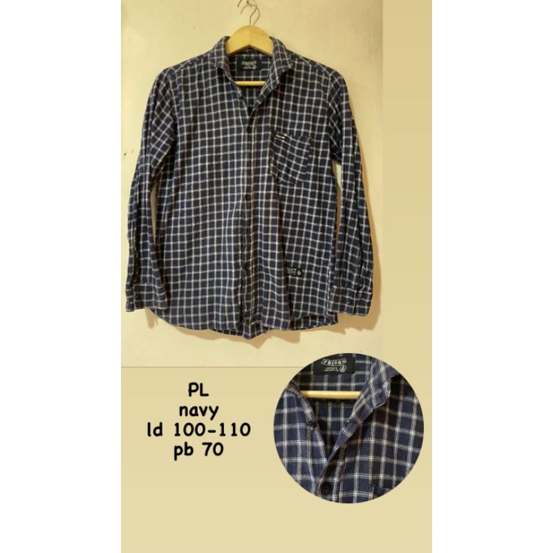 preloved kemeja volcom cowok