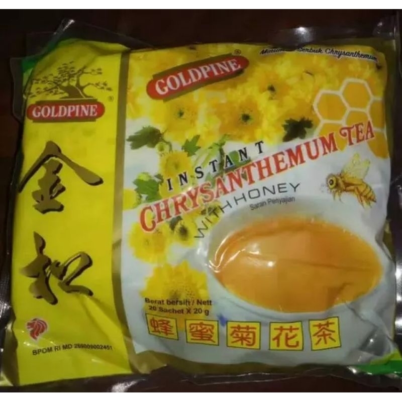 

Teh Kembang Bunga Krisan / Chrysanthemum tea instant Goldpine 20sachet