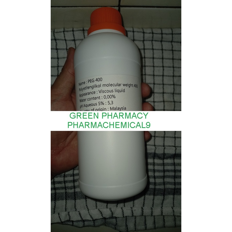 peg 400 polietilenglikol 400 kemasan 1 KG