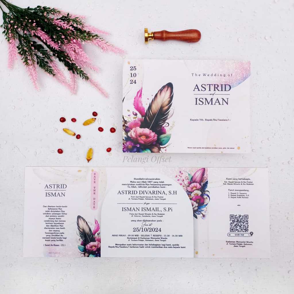 UNDANGAN SOFTCOVER LIPAT 3 | BLANGKO UNDANGAN NIKAH SIMPLE | UNDANGAN AESTHETIC | UNDANGAN MURAH | S