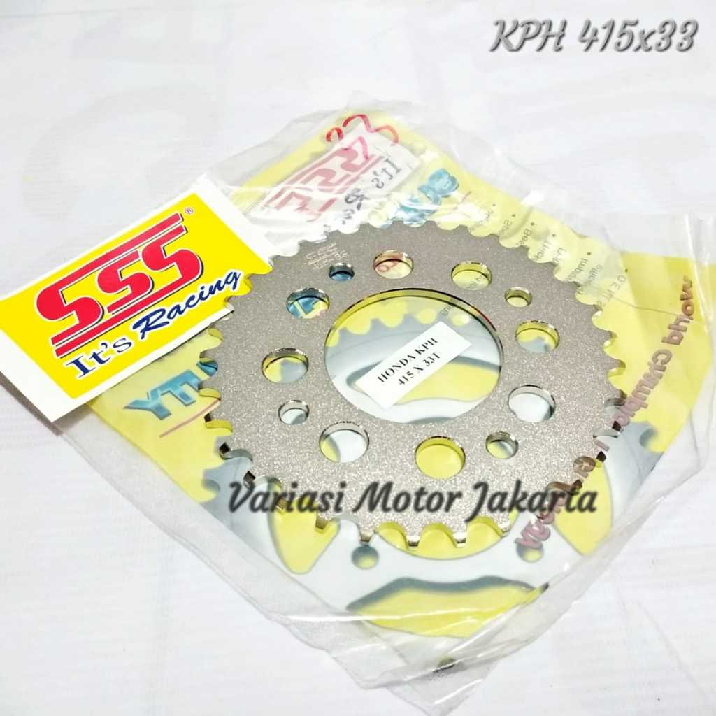 Gear Belakang SSS Kharisma Supra X 125 415x36 37 38 39 40 41 42 43 44 45
