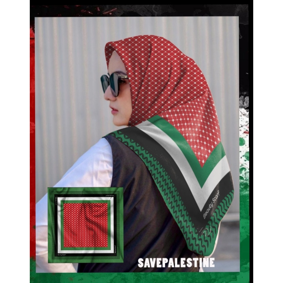 Kerudung Segiempat Palestina Terbaru/Hijab Segiempat Palestina/Hijab Terbaru/Hijab Palestina