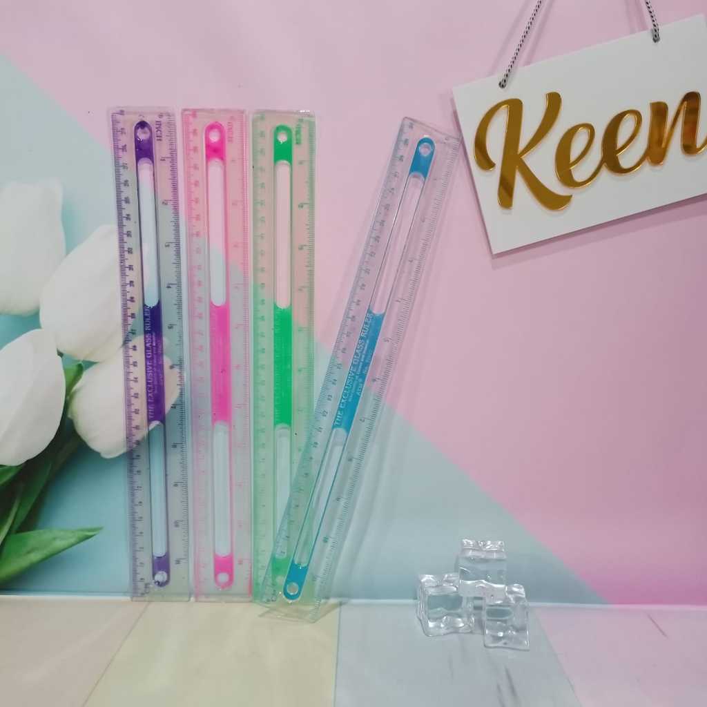 

(1 PC) PENGGARIS 30 CM BENING GARISAN RULER ATM