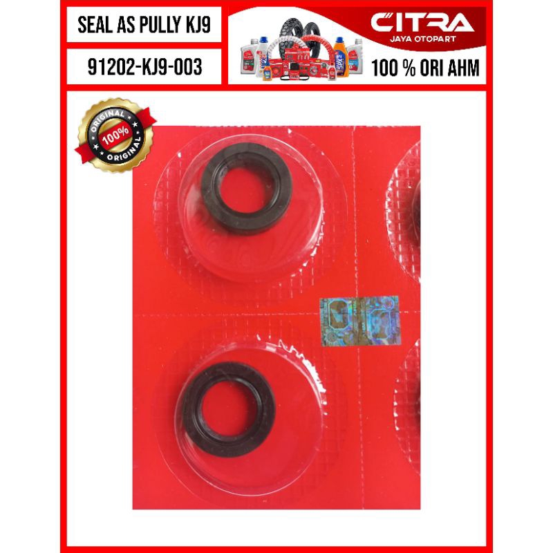Seal As Pully KJ9 As Gear Box Belakang Beat Vario Ori AHM