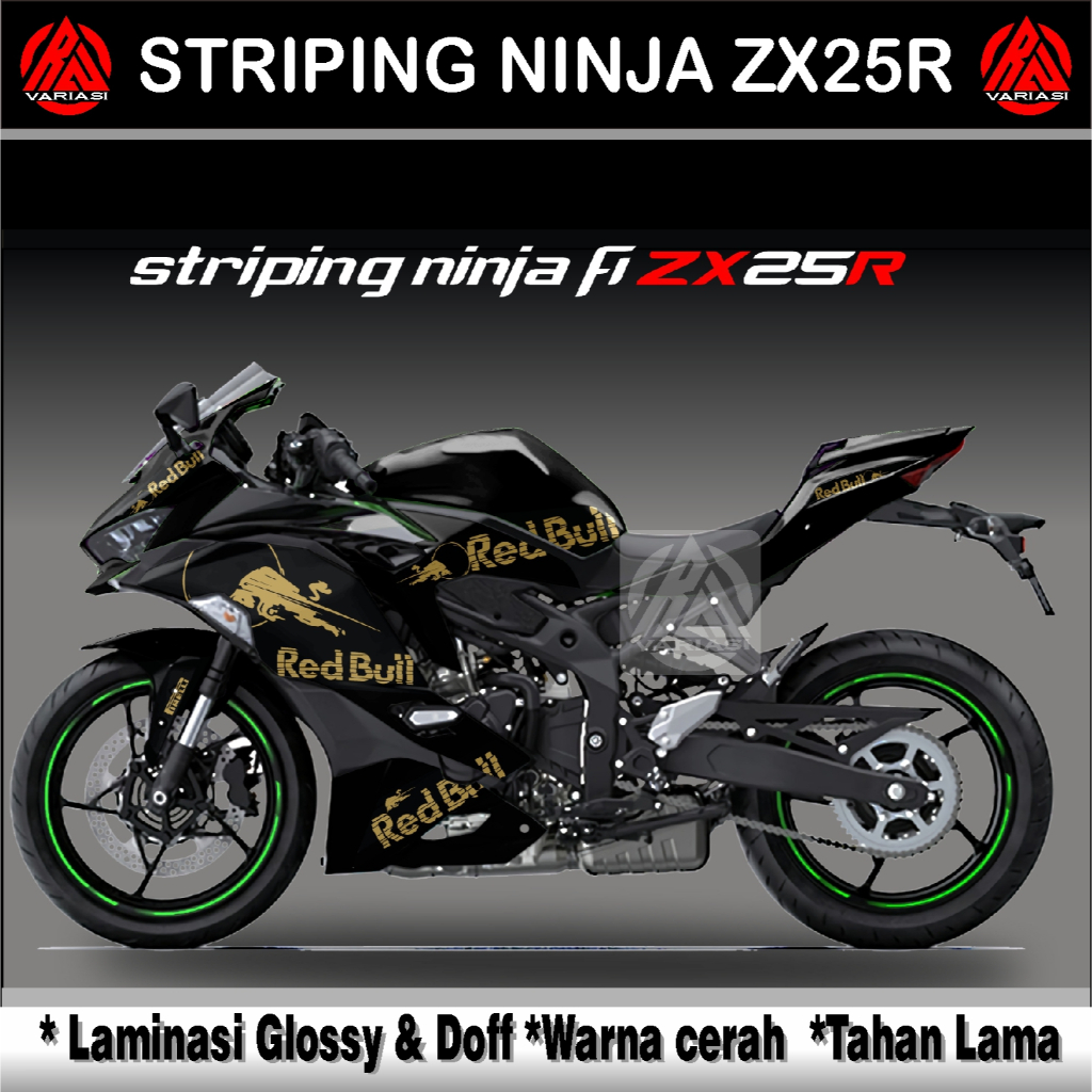 DECAL STRIPING VARIASI NINJA ZX25R/KAWASAKI NINJA ZX 25R