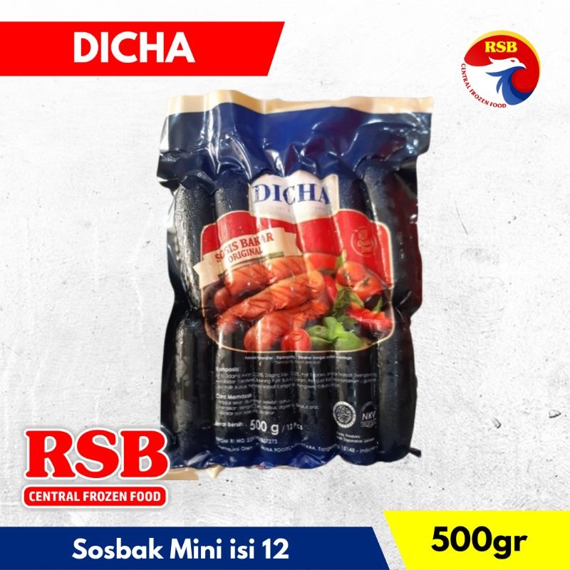 

PROMO!!! Sosis Dicha Mini Original 500gr isi 12 (RSB FROZEN FOOD)