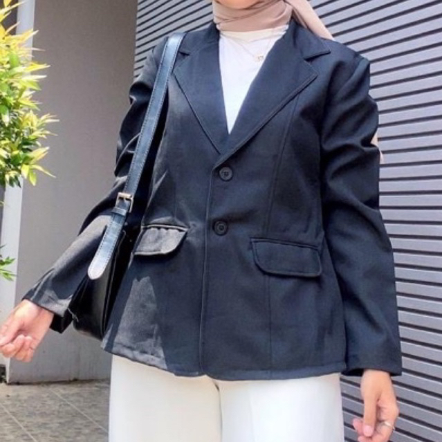 ( COD ) JAS WANITA / Jas PEREMPUAN / Jas ujian / Jas Hitam / jas kantor / Blazer wanita