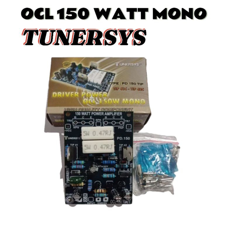 Driver Power OCL 150 W Mono TIP 41 - 42 Tunersys Original 150 watt