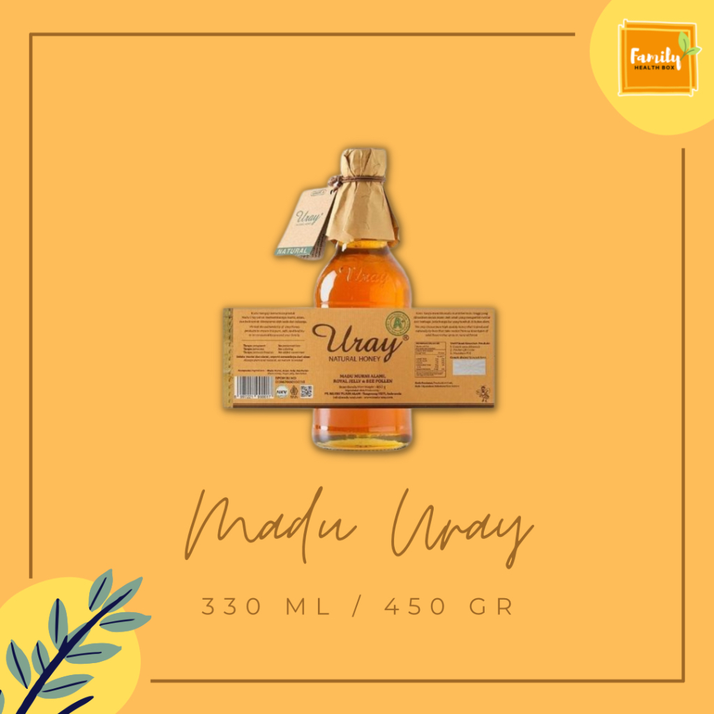 

Madu Uray 330ml (Madu Hutan / 100% Raw Natural Honey)